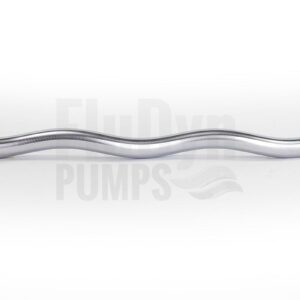 A metal EL 236 rotor lies across a neutral background. On the left you can see the connection that connects the eccentric screw to the joint.