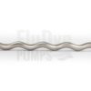 An E2L 600 metal rotor lies across a neutral background. On the left you can see the connection that connects the eccentric screw to the joint.