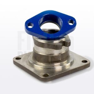 Stuffing box gland and stuffing box housing