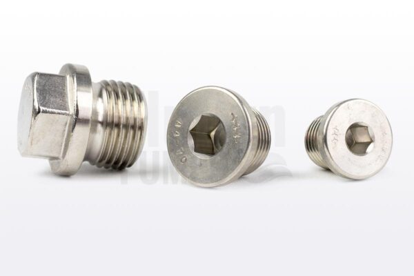 Stainless steel screw plug